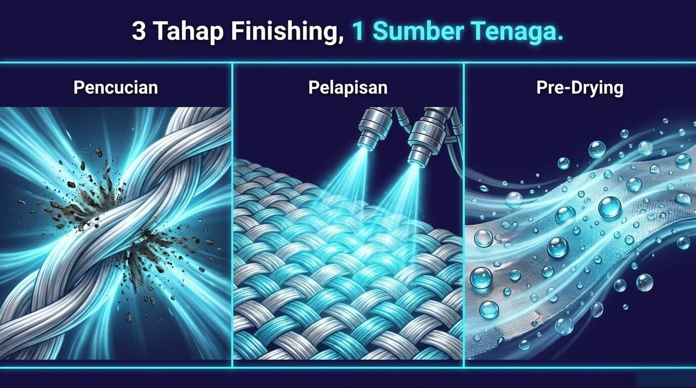 dyeing - proses pengeringan