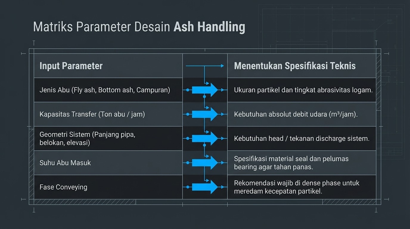 parameter ash handling