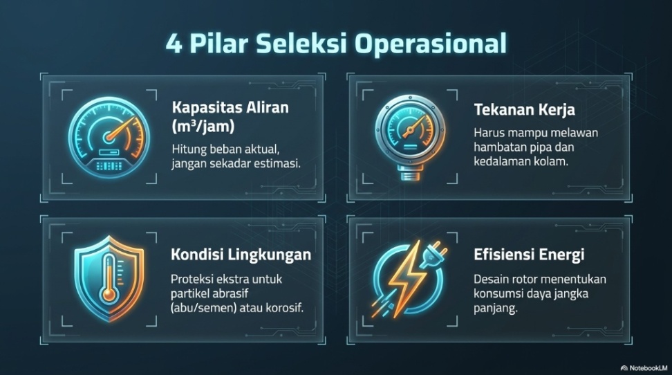 faktor memilih blower untuk industri